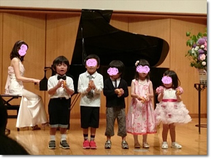 ピアノ発表会♪～幼児クラス　リトミック～