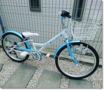 カブ子の新しい自転車♪